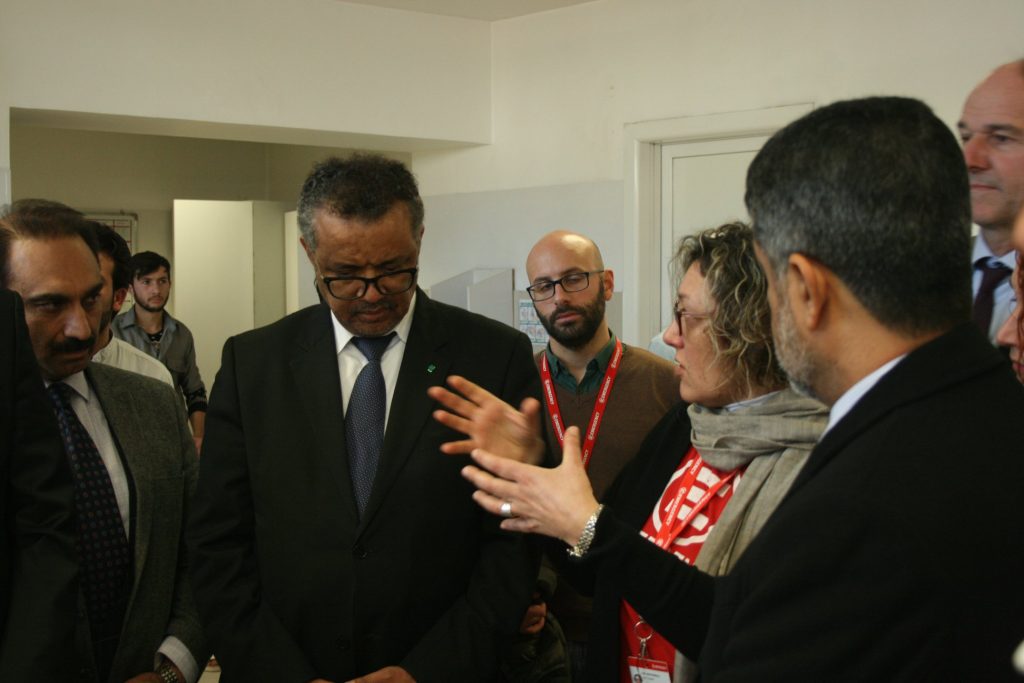 We were delighted to welcome Tedros Adhanom Ghebreyesus, Director-General of the World Health Organization, for a visit of our Surgical Centre for War Victims in Kabul yesterday