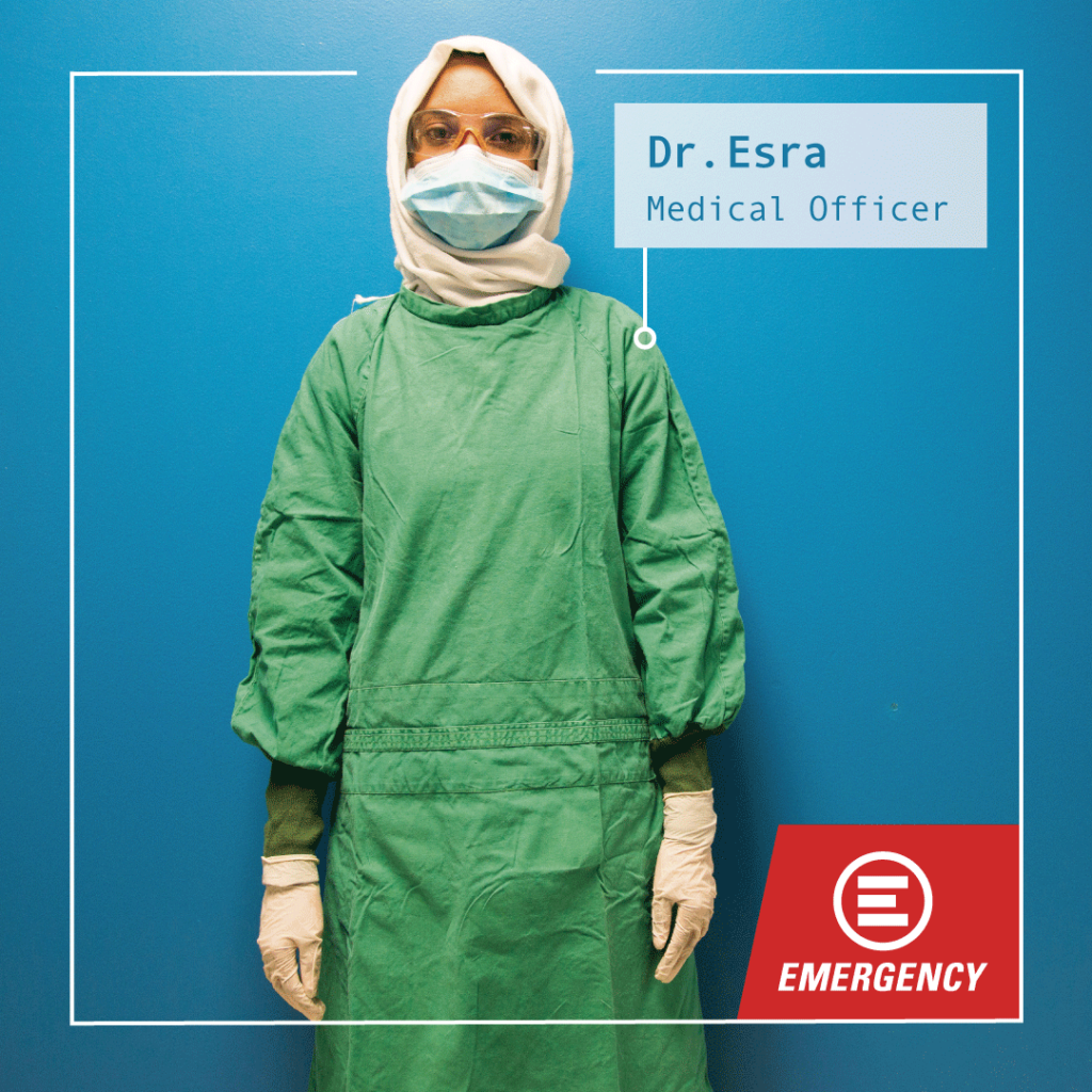 Dr Esra has been the best supporter, both of her patients and of their health recovery. 