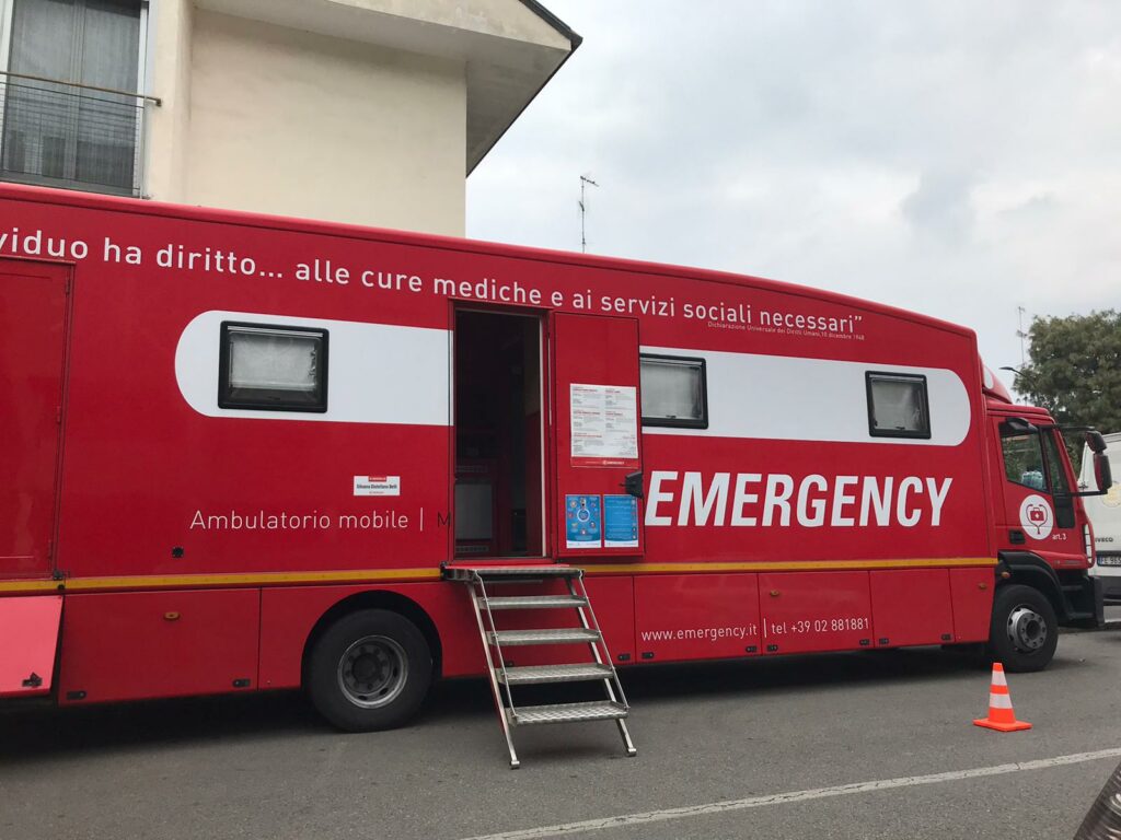 Thanks to the Mobile Outpatient Clinic, we will be able to operate in different places, and to promptly respond to the needs the unpredictable situation may arise.
