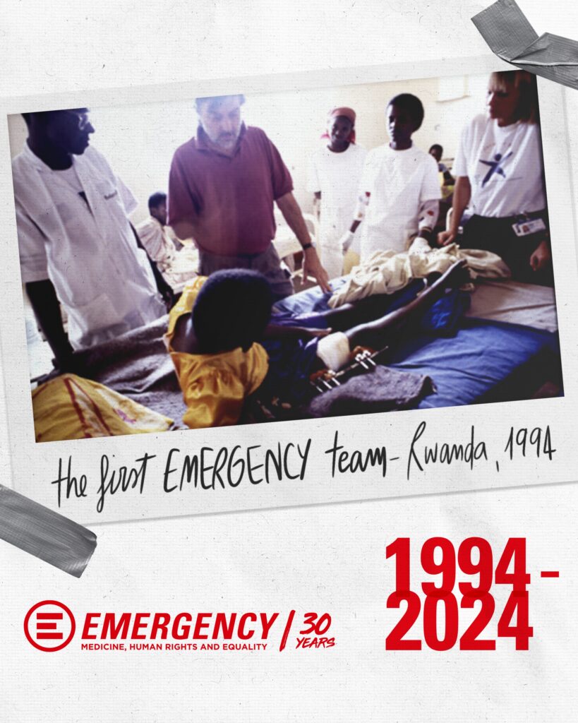 From 1994 to 2024: EMERGENCY Celebrates 30 Years of Providing Free, High-Quality Care